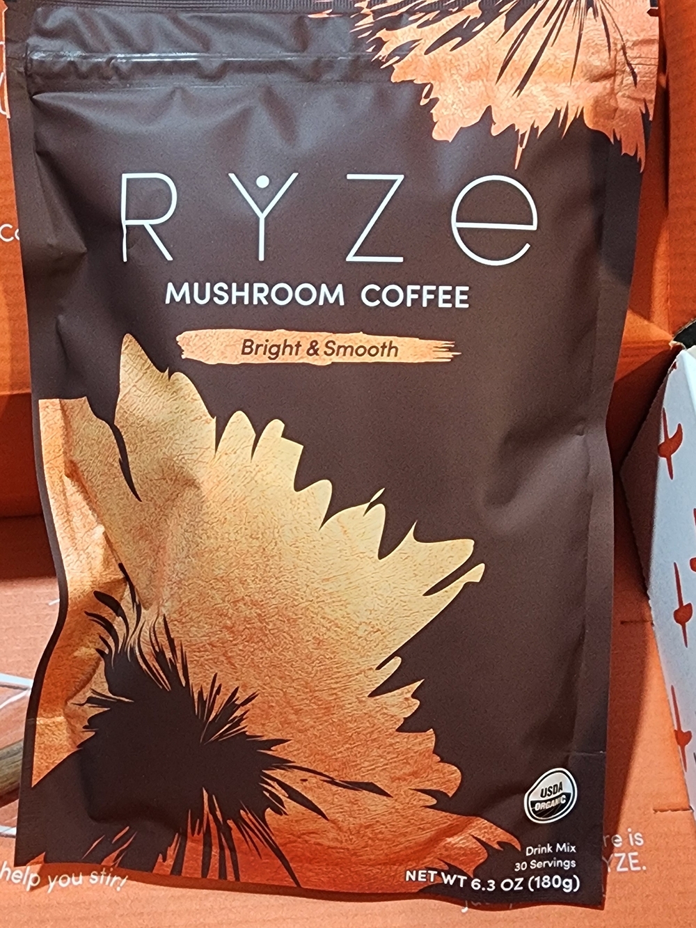 Ryze Mushroom Coffee - Bright & Smooth